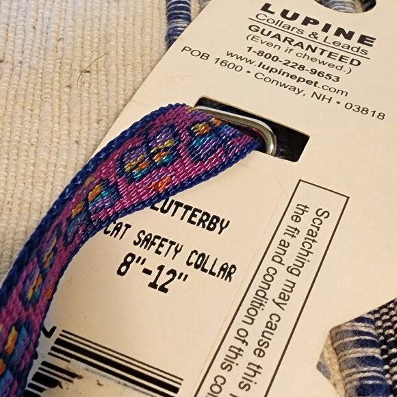 Lupine Flutterby Cat Safety Collar - Picture 3 of 4